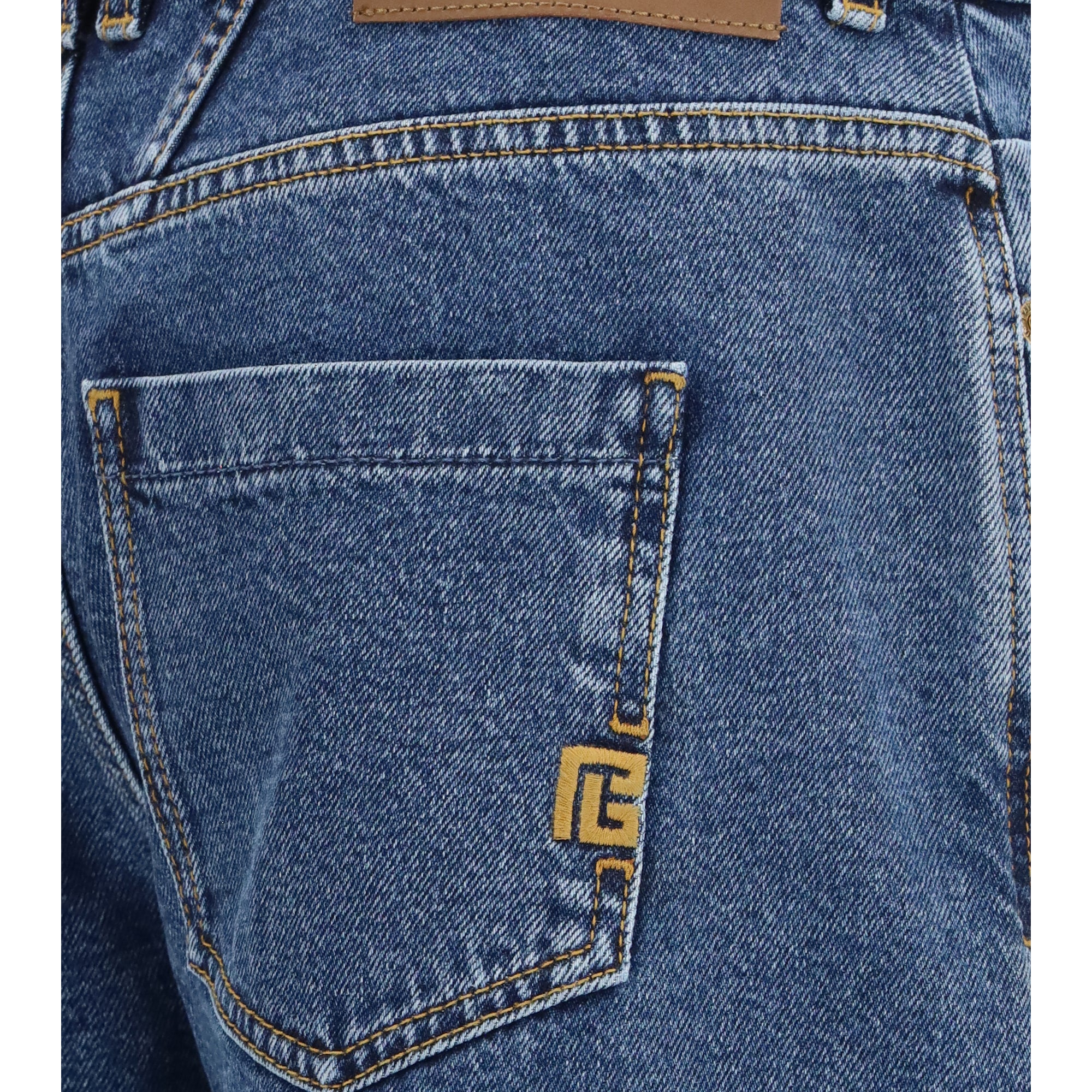 Straight wide-leg Jeans