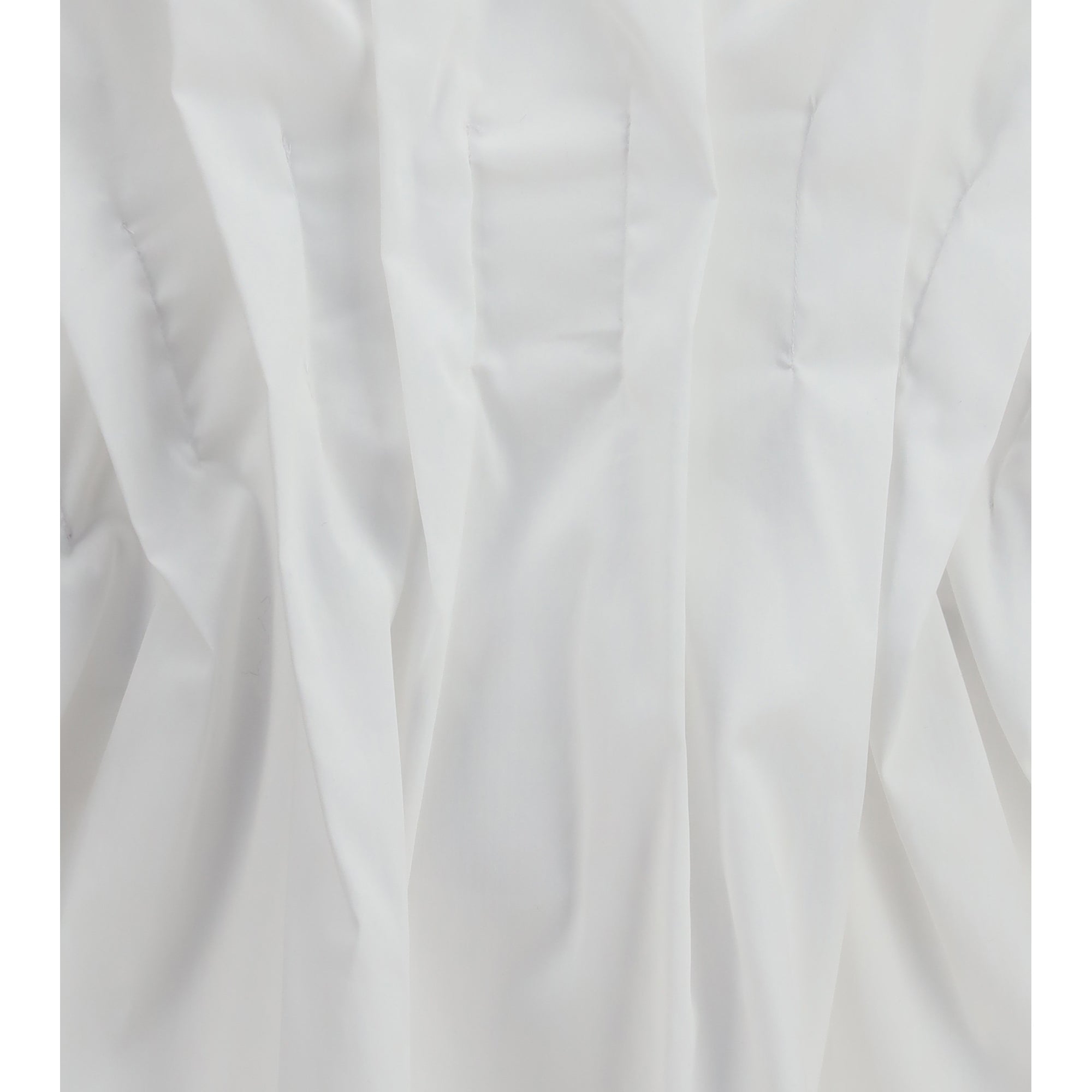 Shirt with front ruching in cotton
