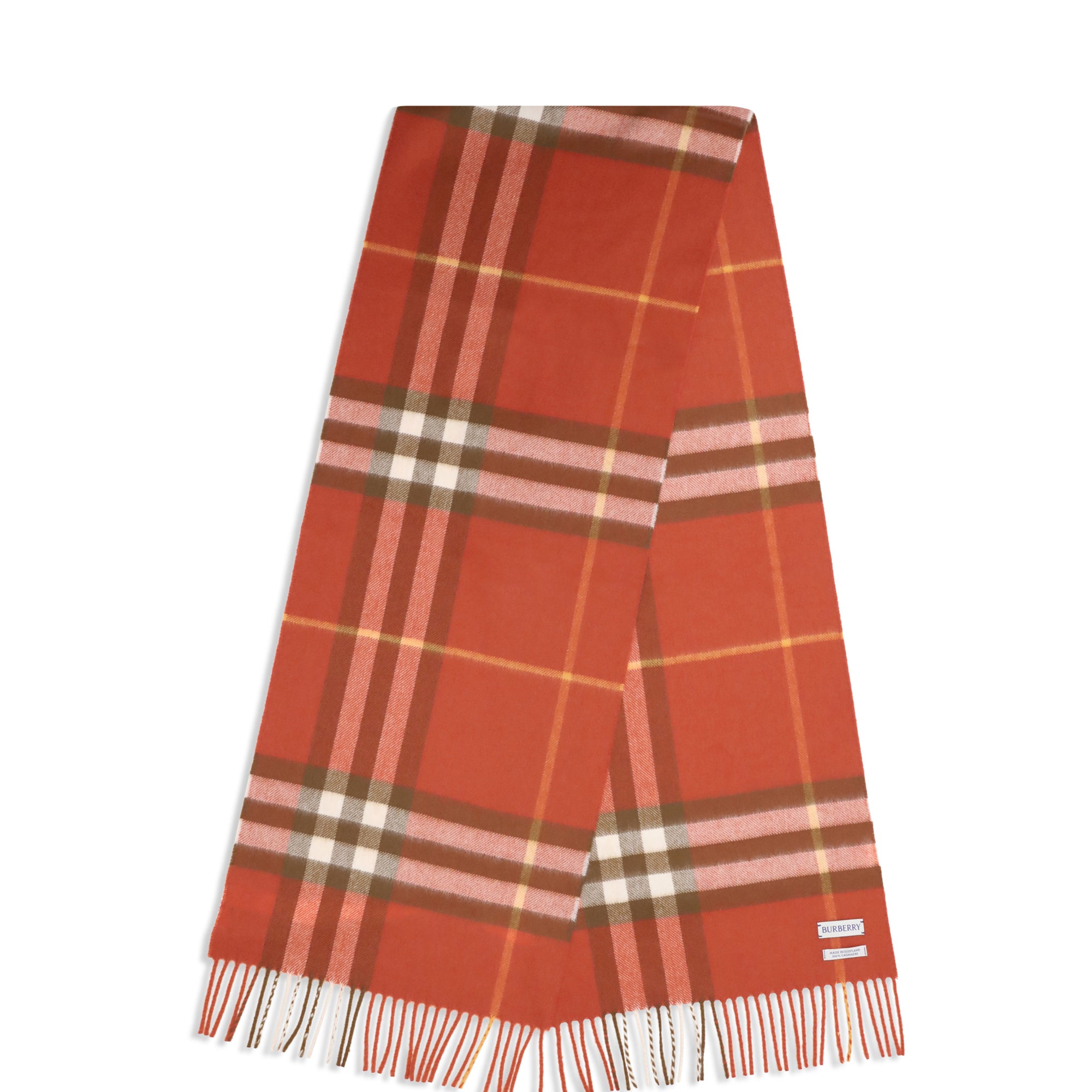 Cashmere Check Scarf