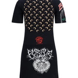 Fitted recycled jersey Dress