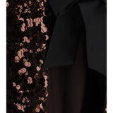 Sequin Top with bow back