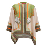 Printed silk scarf Shirt