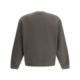 Crewneck Sweatshirt in cotton with Dreaming Fox application