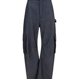 Denim print cargo Pants