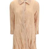 Wavy Shirt Dress
