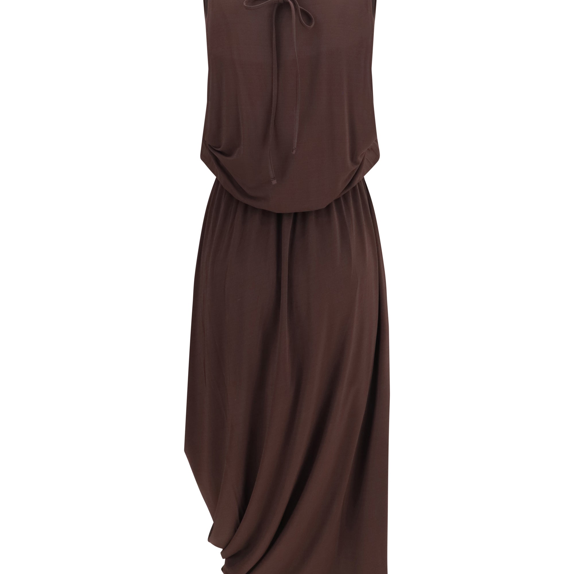 Draped midi Dress