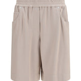 Cotton piqué Shorts