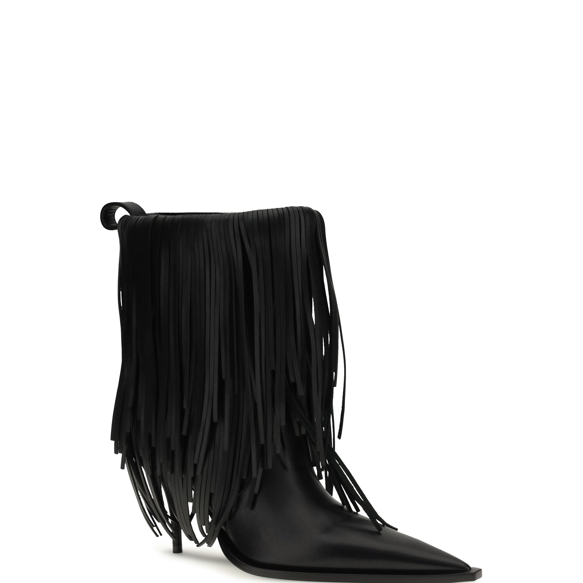 Avenue Fringe Ankle Boots