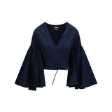 Paysan wrap Top