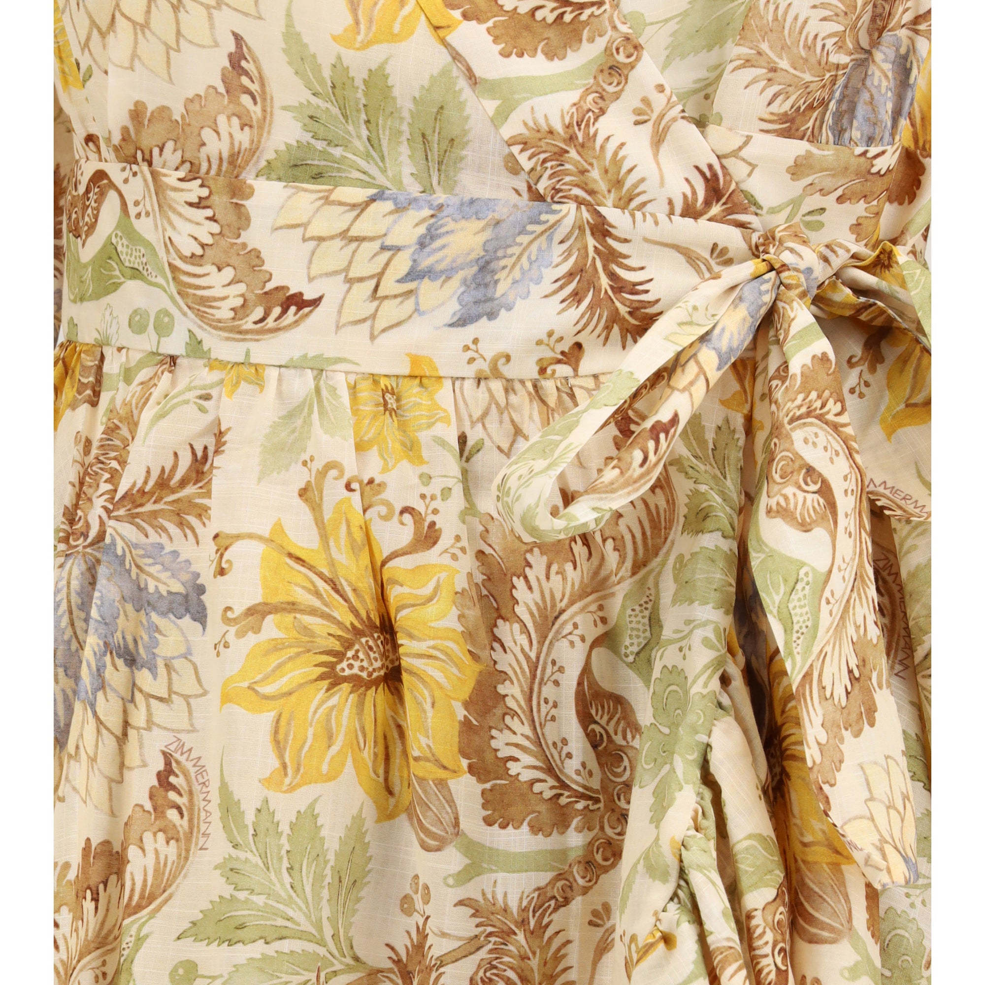 Daylight wrap mini Dress