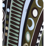 Satin Skirt with Solei Print