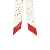 Twill Little Stars Starry Scarf in silk