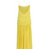Pleated midi Dress