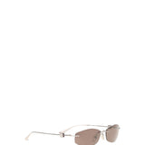 Geometric oval Sunglasses