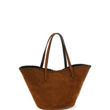 Suede Caro Handbag