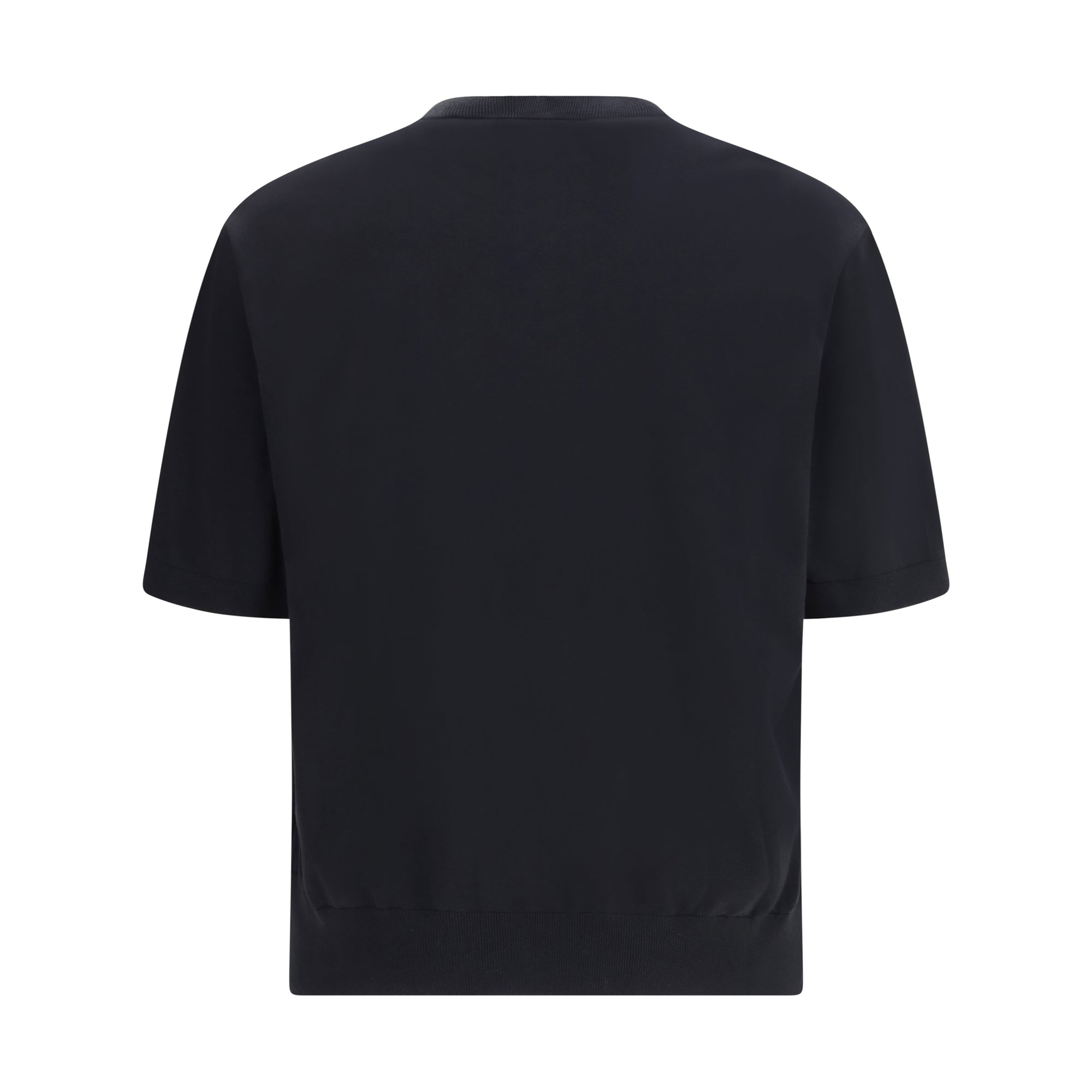 Cotton knitted T-shirt