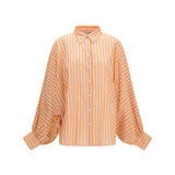 Antonia Voile striped shirt