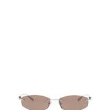 Geometric oval Sunglasses