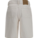 Wide twill cotton Shorts