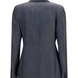 Double-breasted wool Blazer