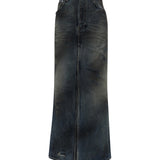 Denim Maxi Skirt