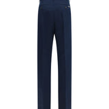 Cotton and cashmere chinos Pants