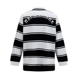 Striped long-sleeve Polo