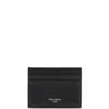 Calfskin plongé Cardholder with woven detail