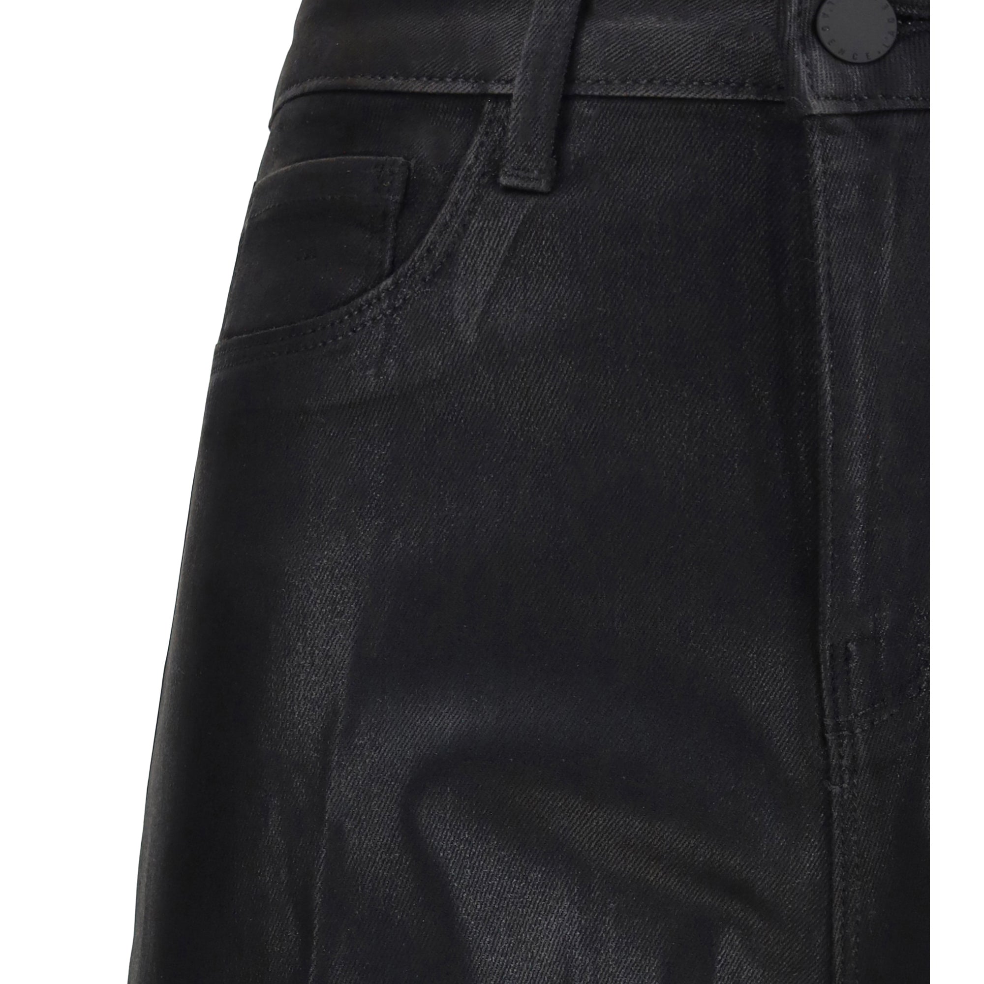 Clayton Coated wide leg Jeans
