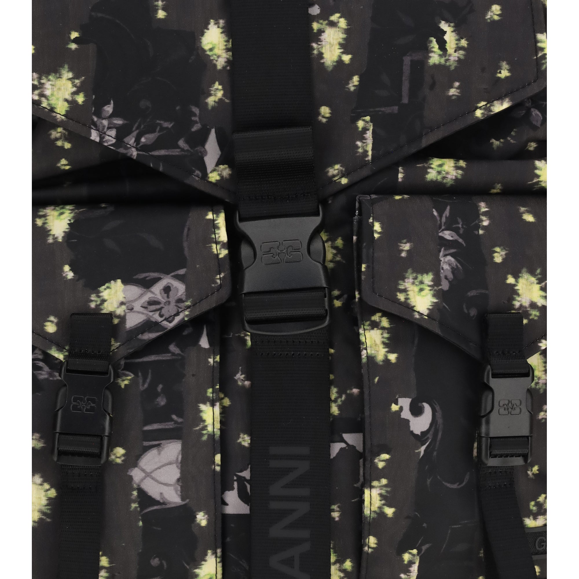 Re-tech nylon print Backpack
