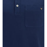 Cotton piqué Polo with VLogo