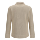 Cotton zip-up Sweater