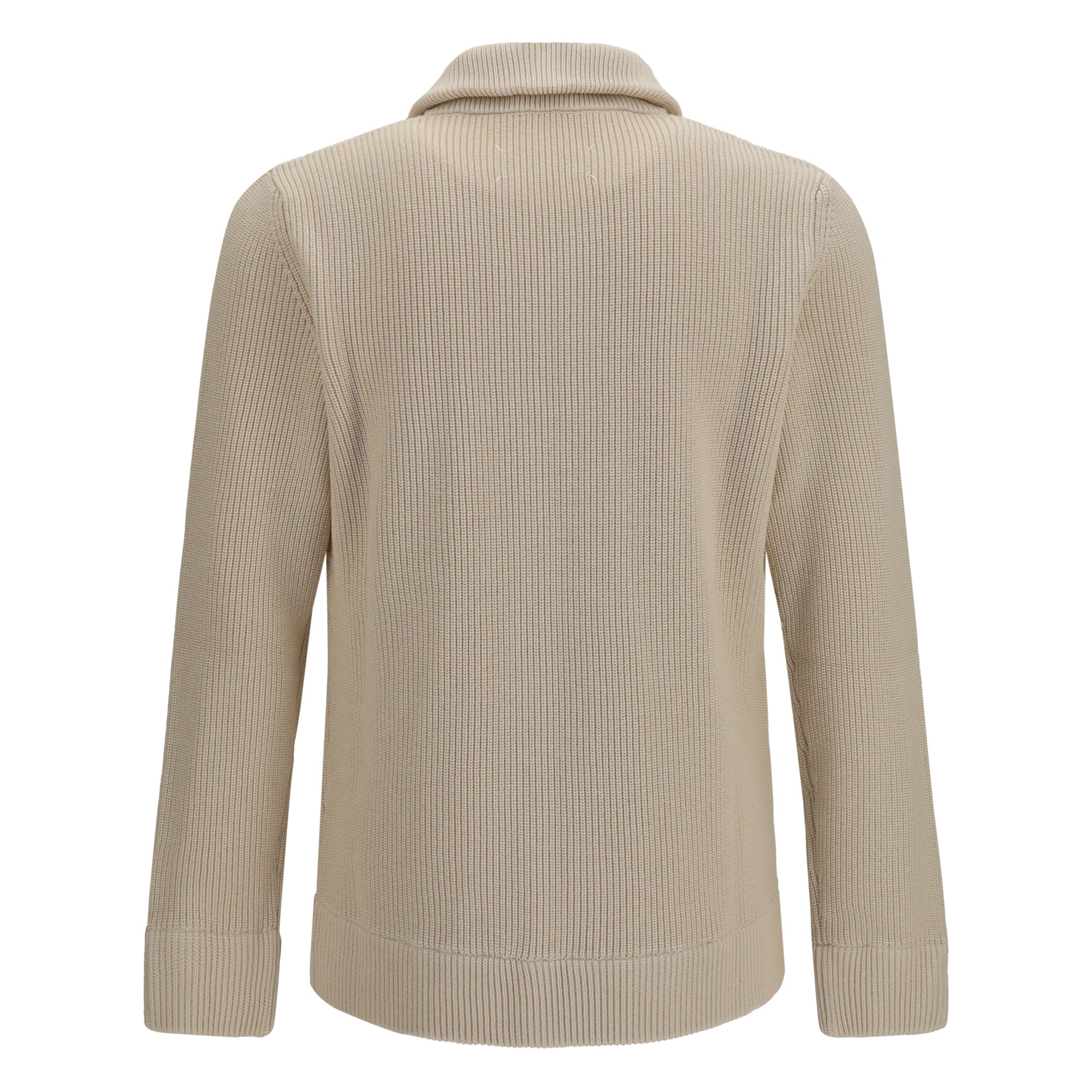 Cotton zip-up Sweater