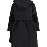 Quilted hooded Coat by Barbour x GANNI