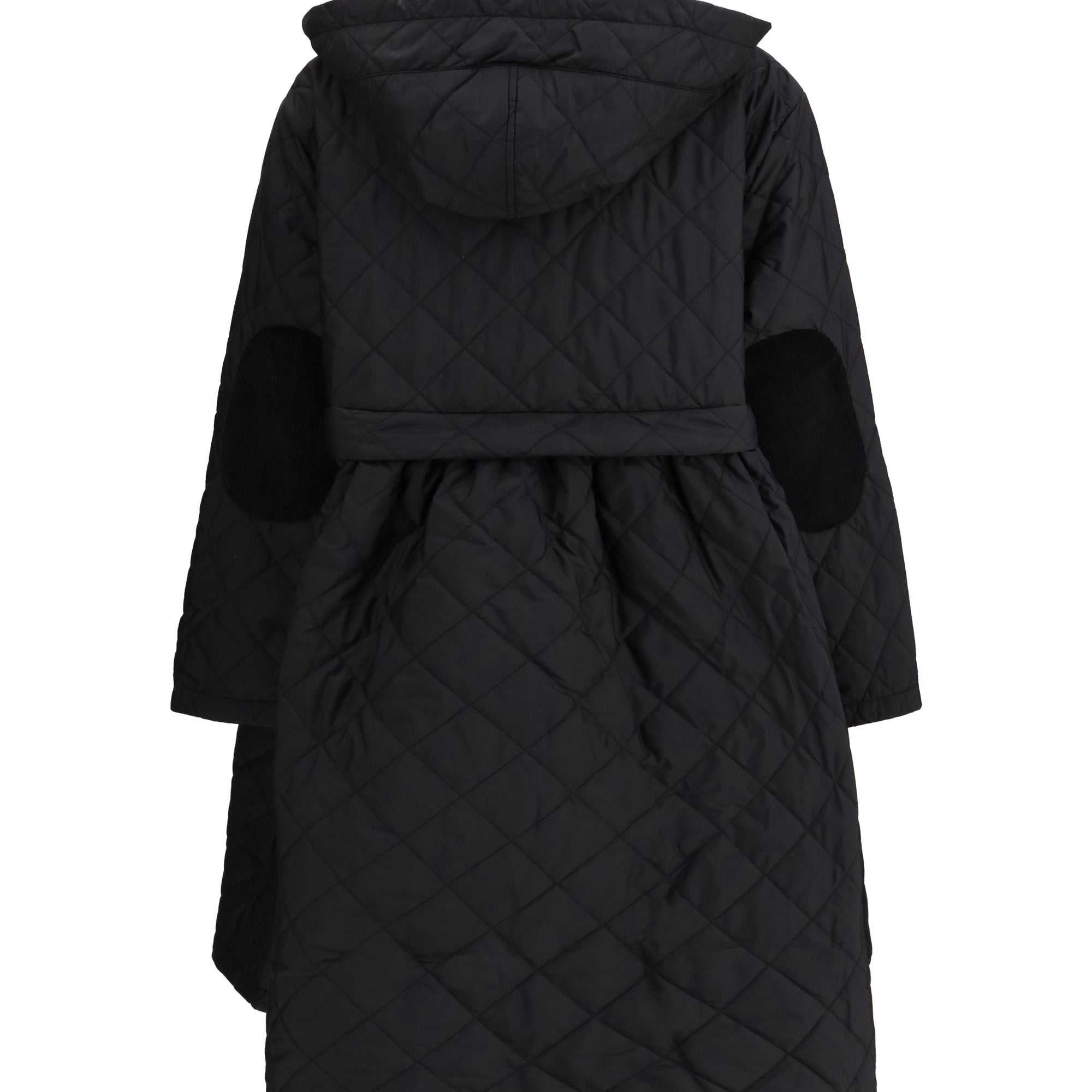 Quilted hooded Coat by Barbour x GANNI