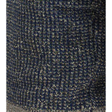 Short-sleeve sequined Sweater with buttons