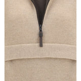 Cashmere half-zip Sweater
