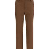 Straight-leg cotton Pants