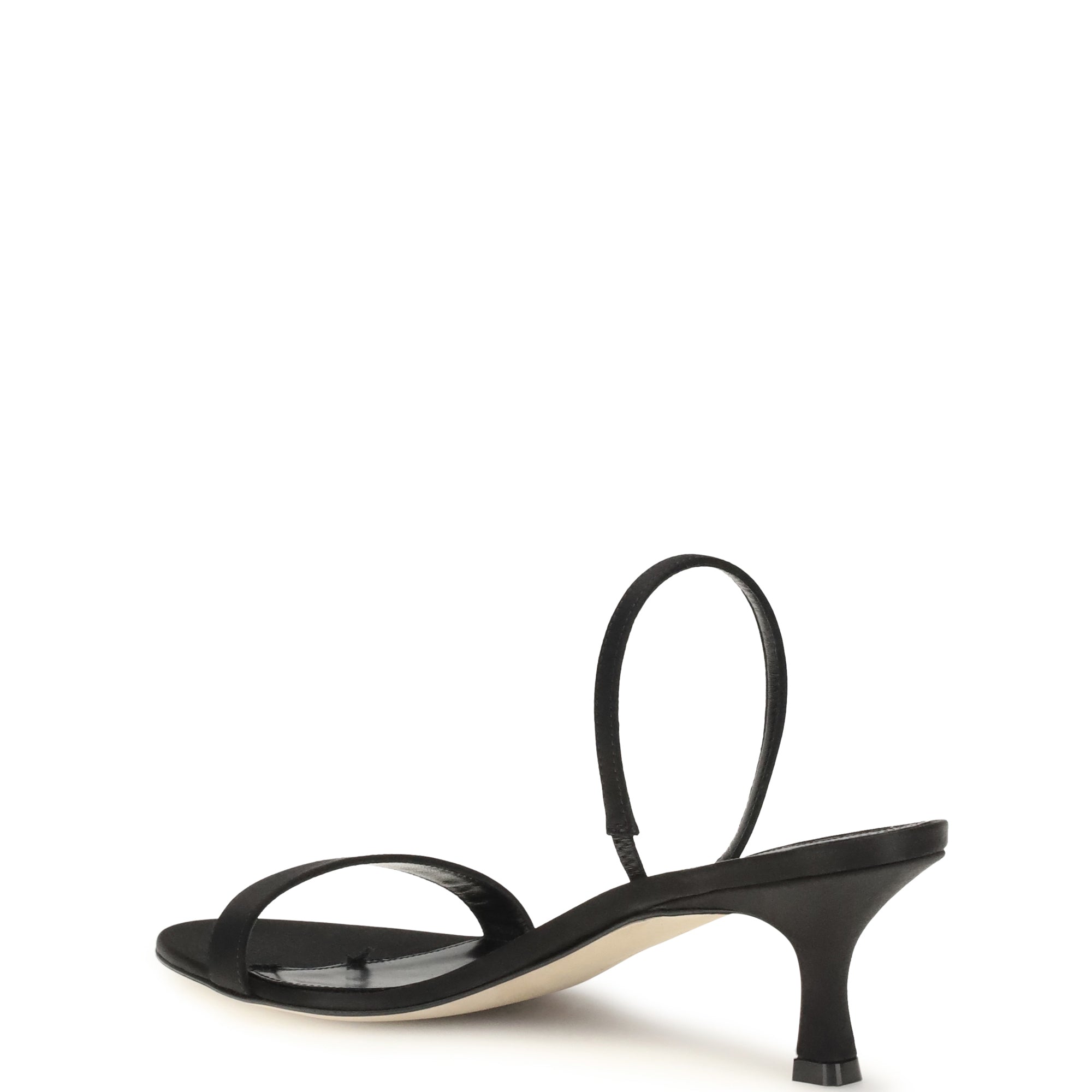 Ella satin Slingback Sandals
