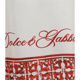 Maiolica print jacquard twill Shorts