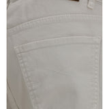 Jeans with turn-up hem