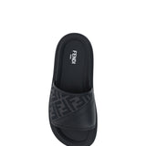 Slide Diagonal Sandals