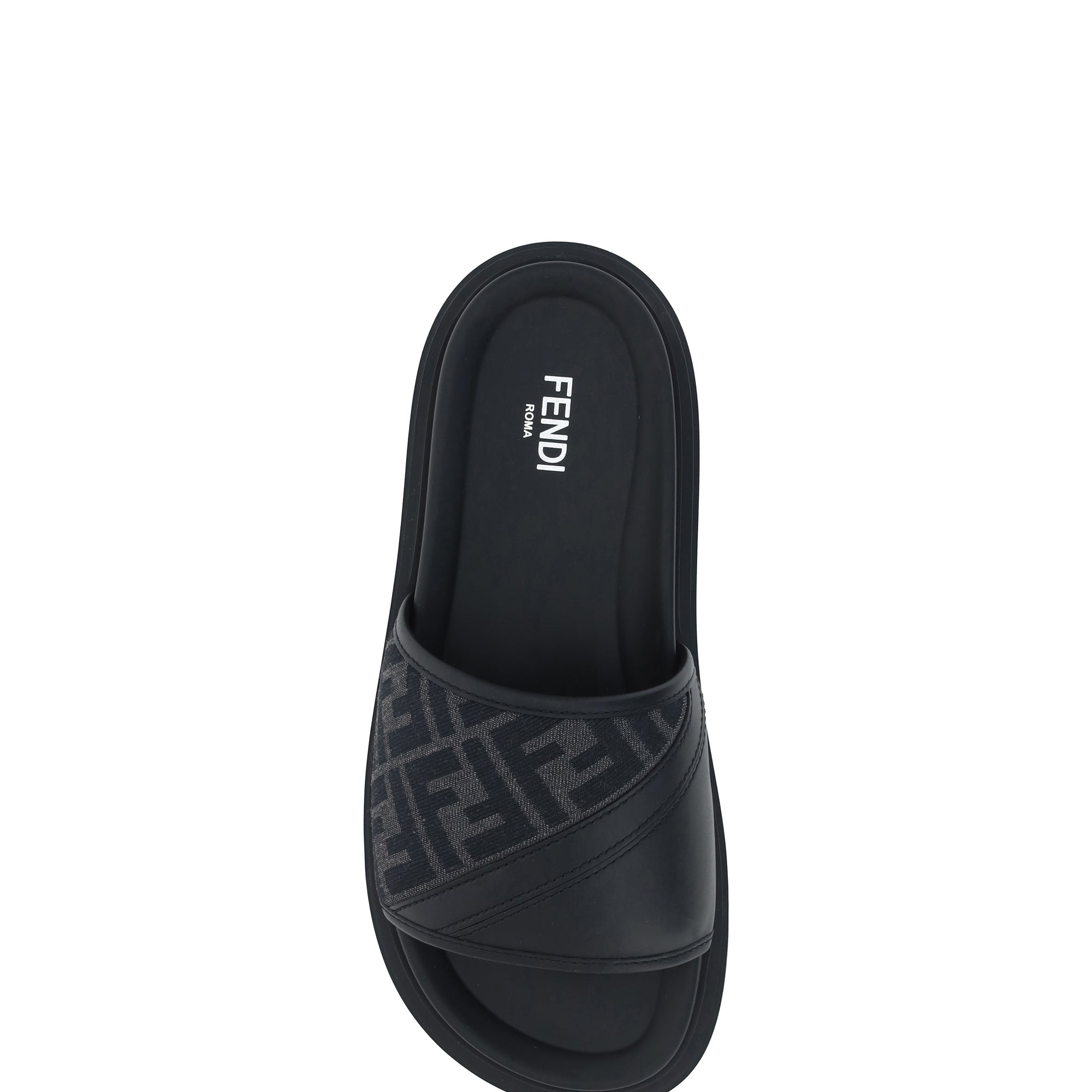 Slide Diagonal Sandals