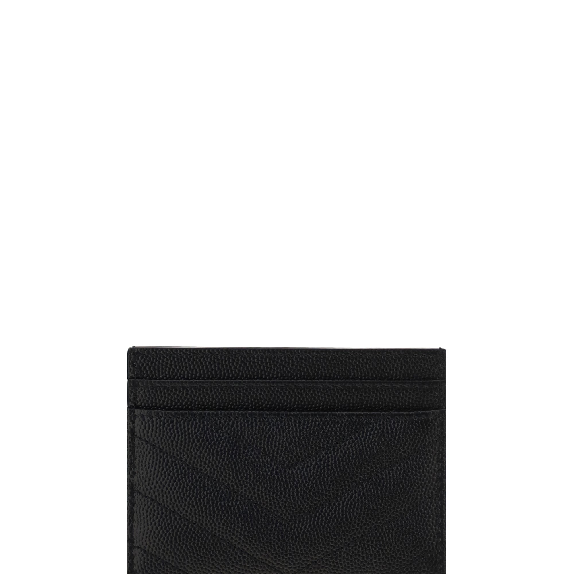 Matelassé leather Cardholder