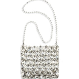 Crystal mesh Pouch