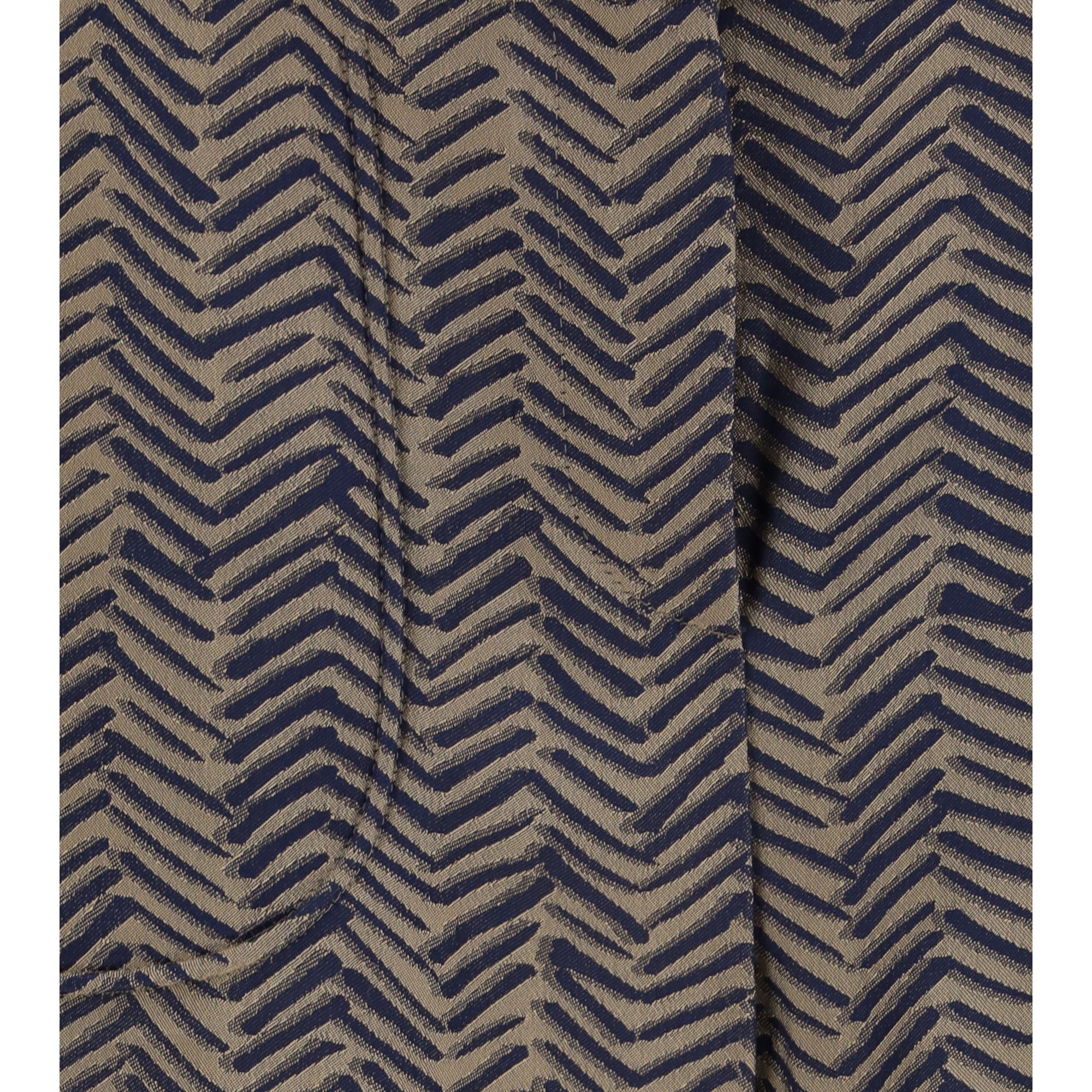 Chevron jacquard viscose Pants