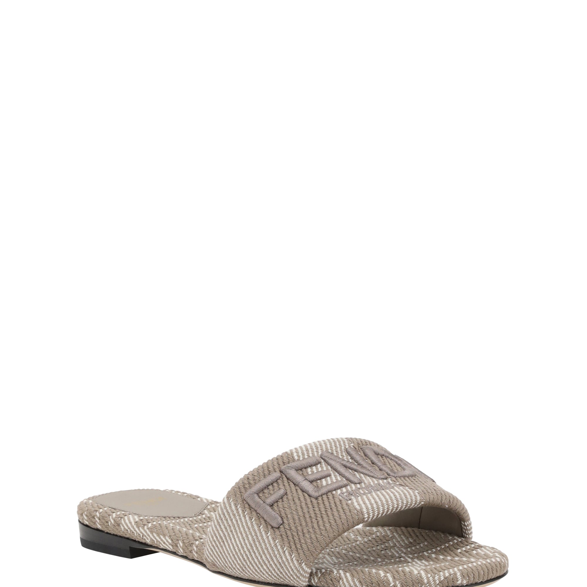 FF embroidery Sandals