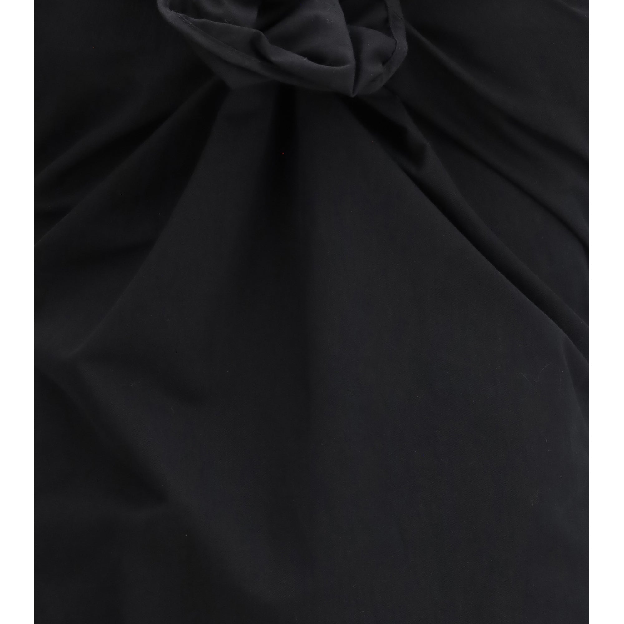 Sleeveless Dress with a draped neckline