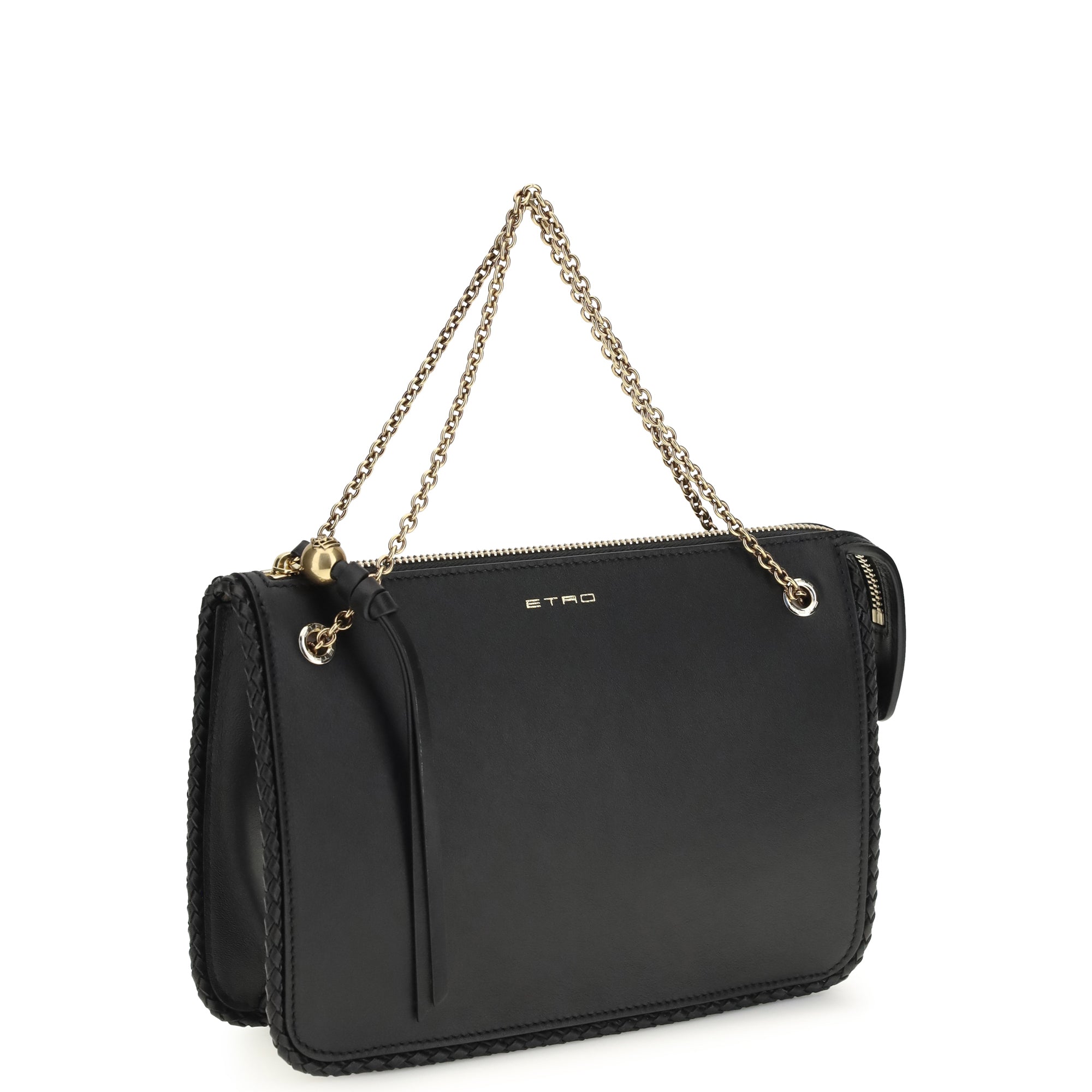 Leather Crossbody Clutch