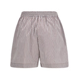 Striped silk Shorts